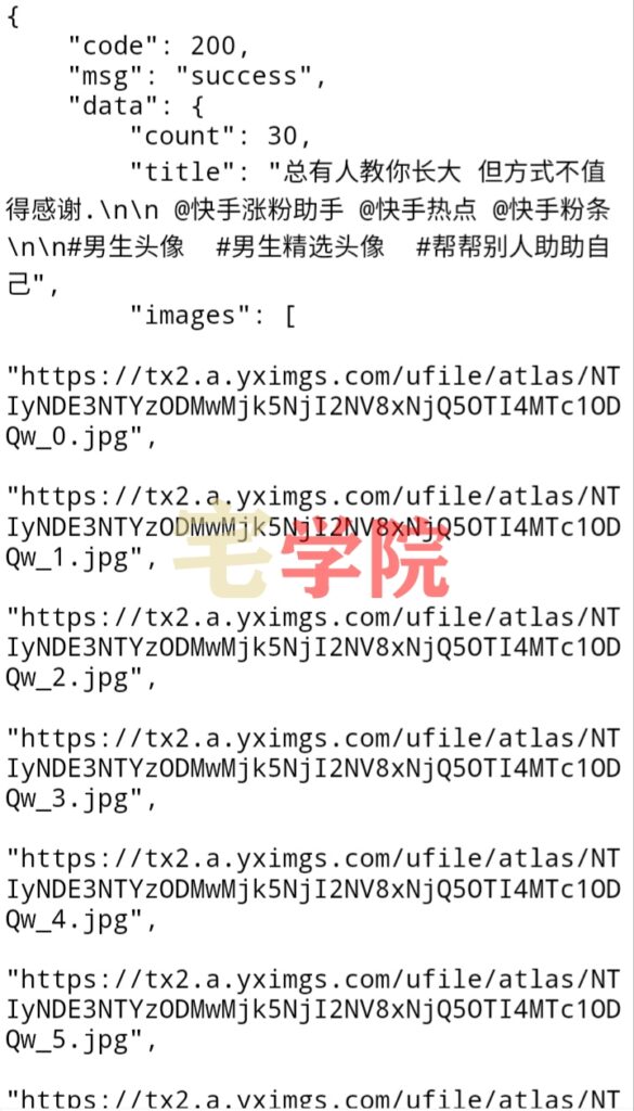 图片[1]-抖音快手图片去水印解析接口源码-阿宅博客